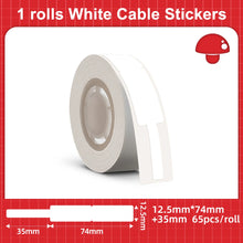 Load image into Gallery viewer, Phomemo Q30 D30 Label Maker Tape Sticker Replacement Waterproof Tearproof Thermal Label Sticker Paper for School Home Office
