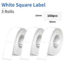 Load image into Gallery viewer, Phomemo Q30 Q32 Mini Label Printer Paper Printing Label Waterproof Oilproof Scratch-Resistant Price Label Sticker Cable Label
