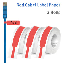 Load image into Gallery viewer, Phomemo Q30 Q32 Mini Label Printer Paper Printing Label Waterproof Oilproof Scratch-Resistant Price Label Sticker Cable Label
