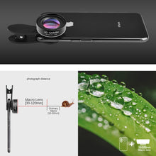 Load image into Gallery viewer, Phone Camera Lens 30-120mm Macro Lens Long Distance 4K HD Mobile Phones Accessories Lens+CPL+Star Filter for iPhone X Smartphone
