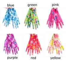 Load image into Gallery viewer, Planting Yard Cleaning Palm-Coated Floral Garden Gloves Women Non-Slip Working Gloves Non-Slip Household Labor Protection Gloves

