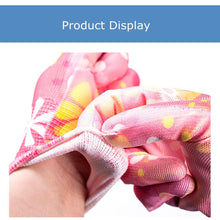 Load image into Gallery viewer, Planting Yard Cleaning Palm-Coated Floral Garden Gloves Women Non-Slip Working Gloves Non-Slip Household Labor Protection Gloves
