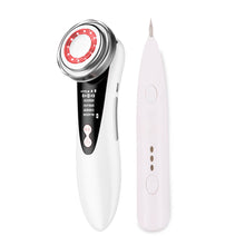 Load image into Gallery viewer, Plasma Pen + Facial Massager Beauty Skin Care Sets Freckle Remove Pen Wart Remover Mole Pen LED Photon Skin Rejuvenation Tools
