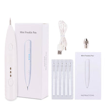Load image into Gallery viewer, Plasma Pen + Facial Massager Beauty Skin Care Sets Freckle Remove Pen Wart Remover Mole Pen LED Photon Skin Rejuvenation Tools
