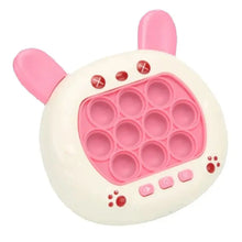 Load image into Gallery viewer, Pop Light Fidget Game Quick Push Bubble Game Handle Toys Boys &amp; Girls Anti-Stress Toys with LED Game Machine Relieve Stress Toys
