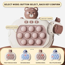 Load image into Gallery viewer, Pop Quick Push Bubbles Game Machine Kids Cartoon Fun Whac-A-Mole Squeezing Toys Anti Stress Sensory Bubble Pop Fidget Toy Gifts
