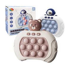 Load image into Gallery viewer, Pop Quick Push Bubbles Game Machine Kids Cartoon Fun Whac-A-Mole Squeezing Toys Anti Stress Sensory Bubble Pop Fidget Toy Gifts
