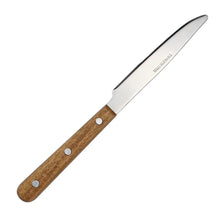 Load image into Gallery viewer, Popular Eco-Friendly Real Wood Handle Stainless Steel Cutlery Elegant Dinnerware Tableware Excellent Performance For Home
