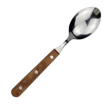 Load image into Gallery viewer, Popular Eco-Friendly Real Wood Handle Stainless Steel Cutlery Elegant Dinnerware Tableware Excellent Performance For Home
