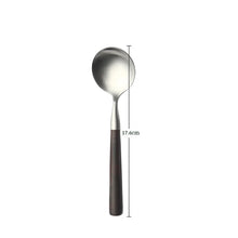Load image into Gallery viewer, Popular Eco-Friendly Real Wood Handle Stainless Steel Cutlery Elegant Dinnerware Tableware Excellent Performance For Home
