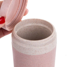 Load image into Gallery viewer, Portable 300ml Thermos Bottle Healthy Plastic Wheat Fiber Cup Double Layer Thermal Mug Office Coffee Tea Water Bottle Travel Mug

