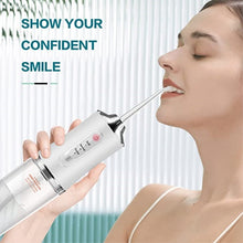 Load image into Gallery viewer, Portable Dental Oral Irrigator Water Flosser Pick Mouth Cleaning Machine Irri USB rechargeable Scaler Dental Irrigator For Teeth 0ral irrigator
