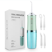 Load image into Gallery viewer, Portable Dental Oral Irrigator Water Flosser Pick Mouth Cleaning Machine Irri USB rechargeable Scaler Dental Irrigator For Teeth 0ral irrigator
