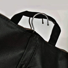 Load image into Gallery viewer, Portable Dustproof Non-Woven Garment Bag Suit Storage Bag Cover For Clothes Suit Bag Trunk Black Holdall Dress Jacket Dust Cover
