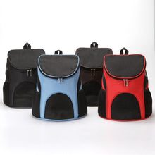 Load image into Gallery viewer, Portable Foldable Mesh Pet Carrier Dog Backpack Breathable Bag Dog Cat Large Capacity Outdoor Travel Carrier Double Shoulder Bag
