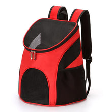 Load image into Gallery viewer, Portable Foldable Mesh Pet Carrier Dog Backpack Breathable Bag Dog Cat Large Capacity Outdoor Travel Carrier Double Shoulder Bag
