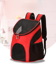 Load image into Gallery viewer, Portable Foldable Mesh Pet Carrier Dog Backpack Breathable Bag Dog Cat Large Capacity Outdoor Travel Carrier Double Shoulder Bag

