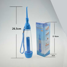 Load image into Gallery viewer, Portable Oral Irrigator Clean Mouth Wash Your Tooth powerful Irrigation Manual Water Pick Dental Flosser Washing No Electricity 0ral irrigator
