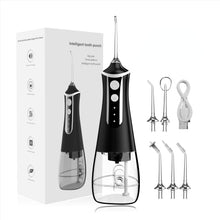 Load image into Gallery viewer, Portable Oral Irrigator Water Flosser Dental Water Jet Tools Pick Cleaning Teeth 300ML 5 Nozzles Mouth Washing Machine Floss 0ral irrigator
