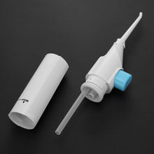 Load image into Gallery viewer, Portable Plastic Oral Irrigator Dental Hygiene Floss Dental Water Flosser Jet Cleaning Tooth Mouth Denture Cleaner Accessories 0ral irrigator
