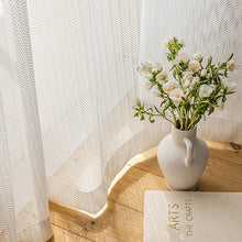 Load image into Gallery viewer, Postmodern Style Solid Window Sheer Curtains for Living Room Modern Voile Lace White Tulle Cortinas Para Salon Bedroom Blinds
