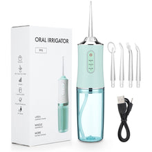 Load image into Gallery viewer, Powerful Dental Water Jet Pick Flosser Mouth Washing Machine Portable Oral Irrigator for Teeth Whitening Dental Cleaning Health 0ral irrigator
