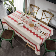 Load image into Gallery viewer, Proud Rose Linen Tablecloth Waterproof Table Cover Table Protection Coat Modern Rectangular Coffee Table Cloth for Living Room
