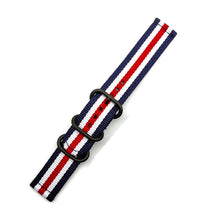 Load image into Gallery viewer, Release Watch Strap for Men Women Premium Nylon NATO Watch Band with Black Stainless Buckle -18mm, 20mm,22mm,24mm
