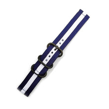 Load image into Gallery viewer, Release Watch Strap for Men Women Premium Nylon NATO Watch Band with Black Stainless Buckle -18mm, 20mm,22mm,24mm
