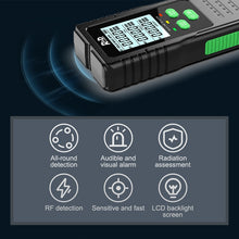 Load image into Gallery viewer, RD630 Electromagnetic Field Radiation Detector Tester EMF Meter Multifunctional Handheld Portable Radio Frequency Warn Meter

