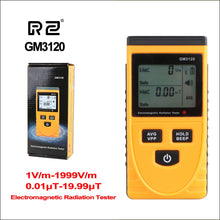 Load image into Gallery viewer, RZ Electromagnetic Field Radiation Detector Tester Emf Meter Rechargeable Handheld Portable Counter Emission Dosimeter Computer
