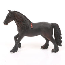 Load image into Gallery viewer, Realistic Animal Horse Models Action &amp; Toy Figures Solid Emulation Appaloosa Harvard Hannover Clydesdale Quarter arabian Horse
