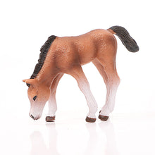 Load image into Gallery viewer, Realistic Animal Horse Models Action &amp; Toy Figures Solid Emulation Appaloosa Harvard Hannover Clydesdale Quarter arabian Horse
