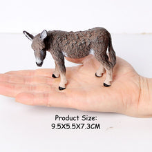 Load image into Gallery viewer, Wild animal models realistic hand-painted Partridge, donkeys, camels, moose toys Christmas birthday gifts for children
