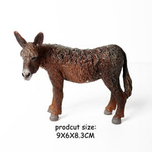 Load image into Gallery viewer, Wild animal models realistic hand-painted Partridge, donkeys, camels, moose toys Christmas birthday gifts for children
