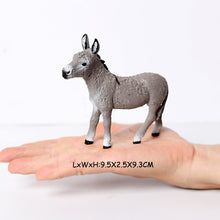 Load image into Gallery viewer, Wild animal models realistic hand-painted Partridge, donkeys, camels, moose toys Christmas birthday gifts for children
