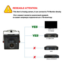 Load image into Gallery viewer, Cctv 700TVL Analoge Bewakingscamera 3.6Mm Lens Mini Metalen Body Luchtfotografie
