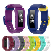 Load image into Gallery viewer, Replacement Soft Silicone Strap For Fitbit ace 2 Kids Smart Watch Band Classic Bracelet For Fitbit Inspire/Inspire HR Wristbands
