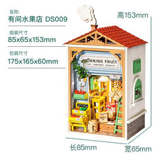 Load image into Gallery viewer, Robotime DIY Wooden Dollhouse Mini Town Doll House with Furniture Bookshop for Children Gift Miniature Adult
