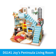 Load image into Gallery viewer, Robotime DIY Wooden Miniature Dollhouse Toys For Children Women
