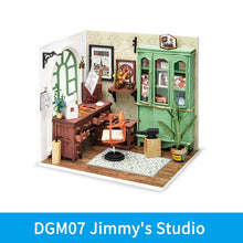 Load image into Gallery viewer, Robotime DIY Wooden Miniature Dollhouse Toys For Children Women

