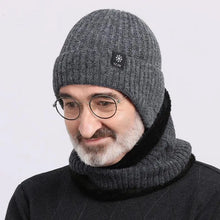 Load image into Gallery viewer, Outdoor Sports Bicycle Cap Earmuff Hat Men Winter Knitted Hat Casual Sking Cycling Ear Protection
