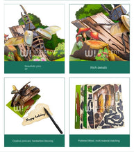 Load image into Gallery viewer, 3D Children's Educational Jigsaw Puzzle Creative Wooden DIY Handmade Three-Dimensional Building Blocks
