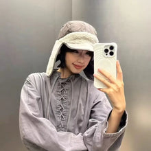 Load image into Gallery viewer, Casual Double-sided Hat Cold-proof Hooded Hat Bomber Cap Men's and Women's Autumn and Winter Thickened Warm Ear-protecting
