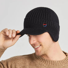 Load image into Gallery viewer, Unisex Winter Ear-Protecting Beanie Cap with Fleece,Plush Comfortable Windproof Warm Pullover Hat for Outdoor Cycling,Climbing
