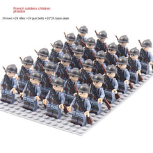 Load image into Gallery viewer, Desumei Several Legion New World War Ii Doll Toy Square Array Set Rifle Small Particle Assembly Building Blocks
