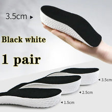 Load image into Gallery viewer, Insole Memory Foam Height Increase s for Men Women s Flat Feet Arch Support Orthopedic s Sneakers Heel Lift  Pads shoe pads
