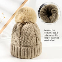 Load image into Gallery viewer, Outdoor Thickened Winter Hat Ear Protection Knitted Cap Elastic Casual Beanie Hats for Men Women
