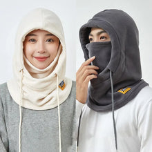 Load image into Gallery viewer, Winter Warm Hat with Mask Neck Warmer 3-in-1 Windproof Balaclava for Men and Women hat Cycling Hiking Cold Weather Protection
