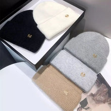 Load image into Gallery viewer, Women Men Autumn Winter Warm Knitted Hat Cute Ear Protection Casual Outdoor Riding Windproof Coldproof Bonnet Caps
